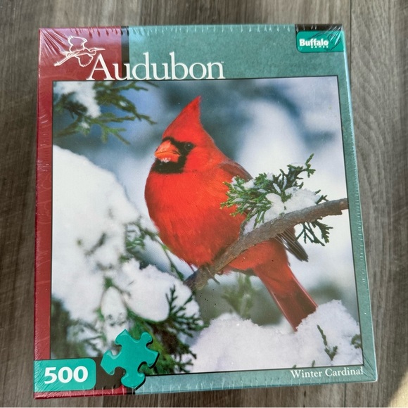 Puzzle AUDUBON CARDINAL NEW - BUFFALO GAMES COLLECTIBLES • New in Box - Picture 1 of 4